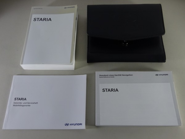 Bordmappe + Betriebsanleitung / Handbuch Hyundai Staria Typ US4 Stand 2023