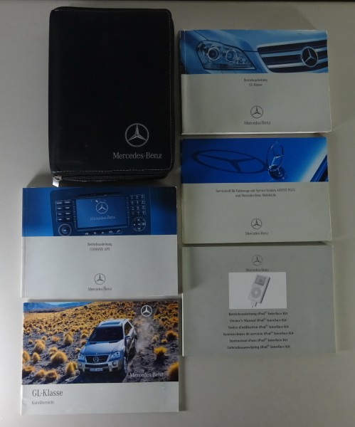 Bordmappe + Betriebsanleitung Mercedes-Benz GL Typ X164 Stand 12/2007