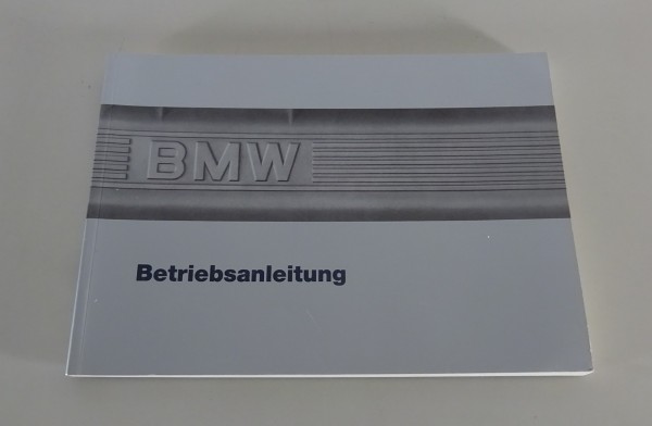 Betriebsanleitung BMW 3er E30 incl. Cabrio 316 / 318i / 320i / 325i etc von 1987