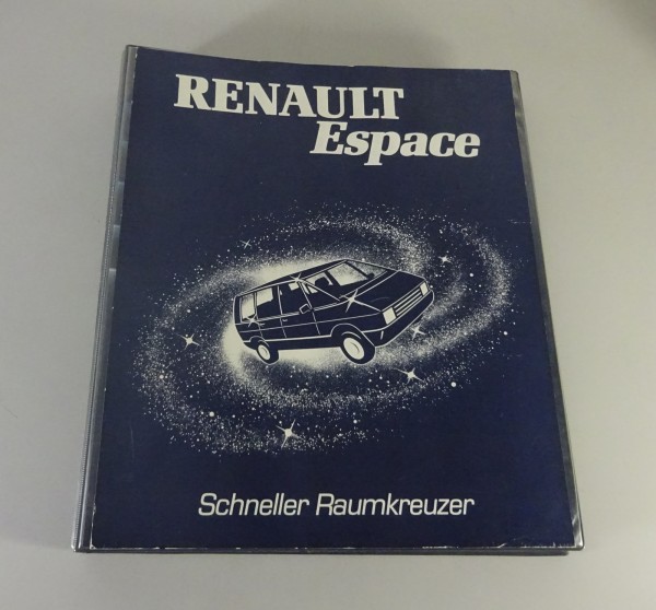 Verkäuferhandbuch Renault Espace Phase I - III Stand 1994