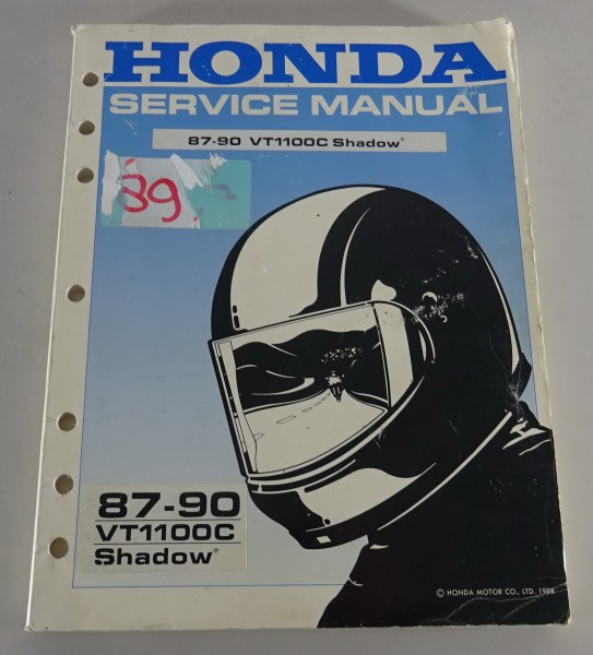 Workshop Manual / Service Manual Honda VT 1100 C Shadow Bj. 1987-1990