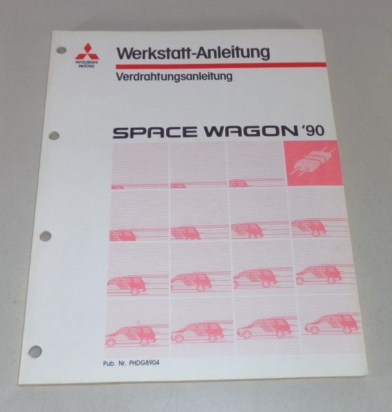 Werkstatthandbuch Mitsubishi Space Wagon Elektrik Schaltpläne Modelljahr 1990