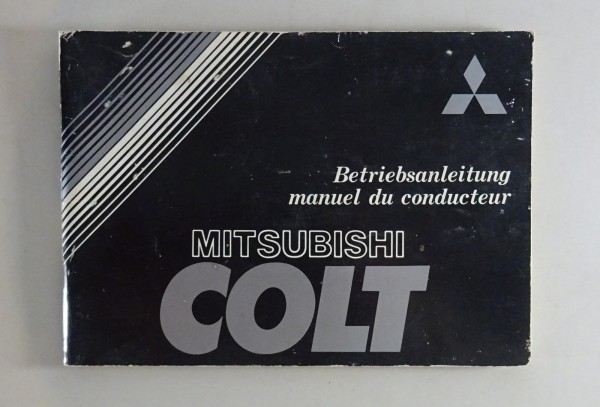 Betriebsanleitung / Handbuch Mitsubishi Colt Typ A150 Stand 1981