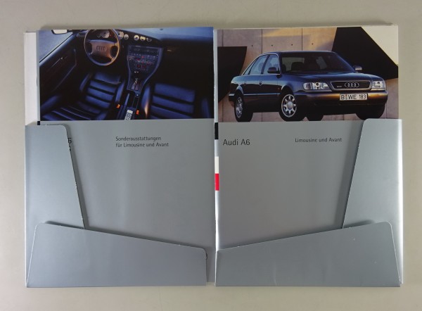 Prospektmappe Audi A6 C4 incl. Quattro + Avant Stand 02/1996