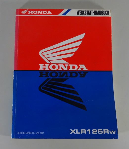 Werkstatthandbuch Honda XLR 125 R Typ JD16 Stand 1997