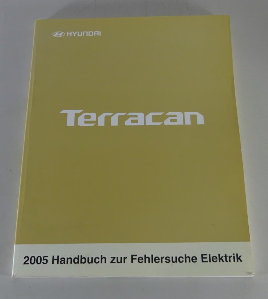 Werkstatthandbuch Hyundai Terracan Typ HP Elektrik Schaltpläne Stand 04/2004