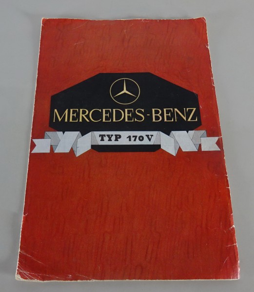 Prospekt / Broschüre Mercedes-Benz 170 V Typ W136 Stand 03/1936 | original