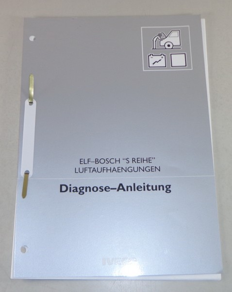 Diagnose Anleitung Iveco Elf-Bosch S Reihe Luftaufhängung Stand 1995