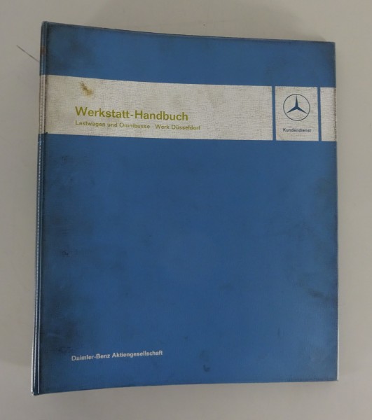 Werkstatthandbuch Mercedes Benz L 319 / O 319 Benziner + Diesel Stand 06/1963