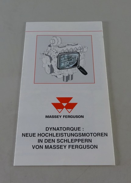 Falprospekt Massey Ferguson Dynatorque-Motoren
