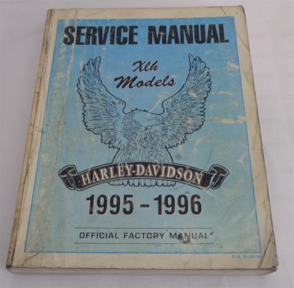 Werkstatthandbuch / Workshop Manual Harley Davidson XLH Sportster Mod. 1995-1996