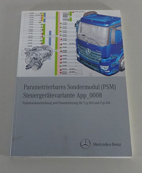 Werkstatthandbuch Mercedes-Benz Actros 963/964 Parametrierbares Sondermodul PSM