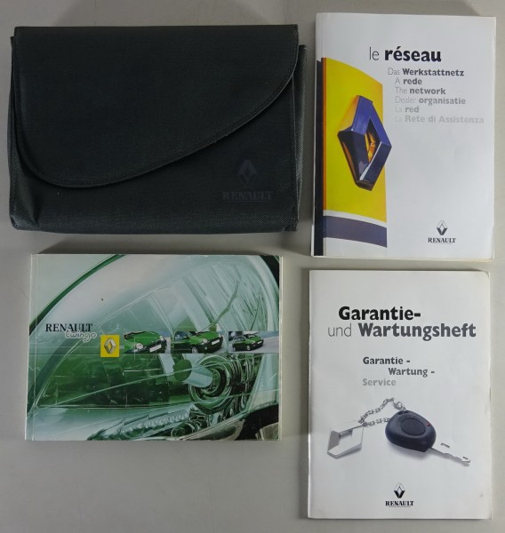 Bordmappe + Betriebsanleitung / Handbuch Renault Twingo I von 10/2001