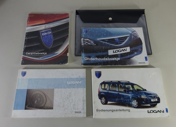 Bordmappe + Betriebsanleitung / Handbuch Dacia Logan + Logan MCV Stand 2006