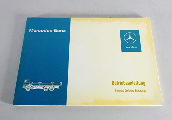Betriebsanleitung Mercedes Benz NG 73 LKW 2226 / 2232 / 2626 / 2632 von 11/1974