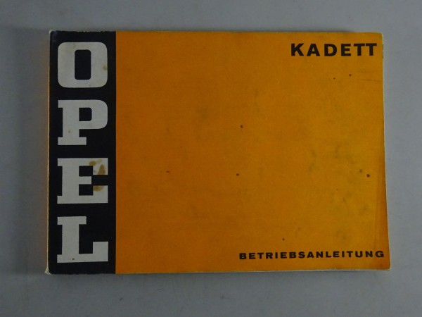 Betriebsanleitung / Handbuch Opel Kadett C Stand 03/1974