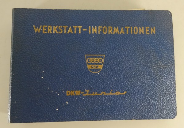 Werkstatthandbuch / Werkstattinformation DKW Junior Stand 1964 original