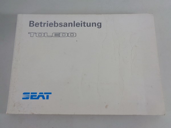 Betriebsanleitung / Handbuch Seat Toledo Stand 1991