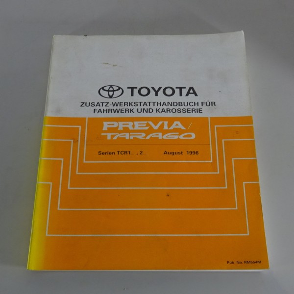 Werkstatthandbuch Toyota Previa / Tarago Karosserie / Bremsen / Lenkung, 08/1996