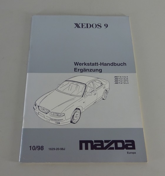 Werkstatthandbuch Ergänzung Mazda Xedos 9 Stand 10/1998