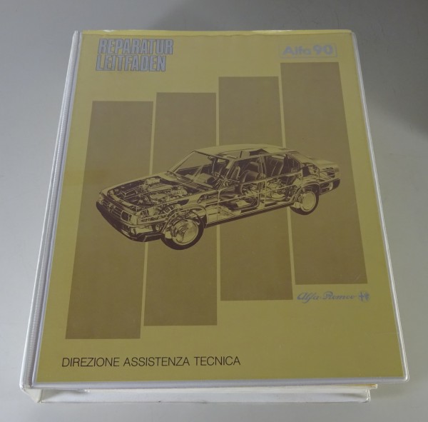 Werkstatthandbuch Alfa Romeo 90 Baujahr 1984-1987 Stand 05/1986