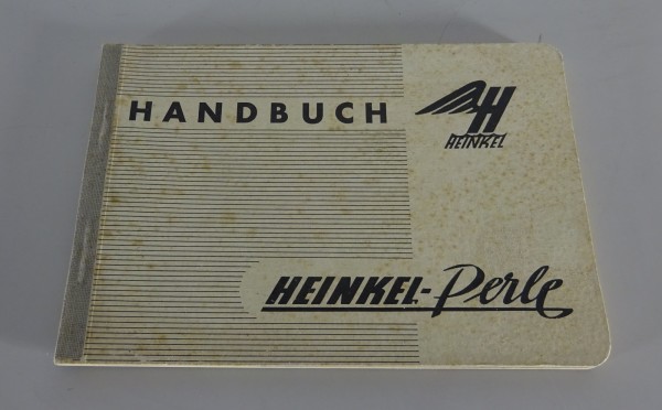 Betriebsanleitung / Handbuch Heinkel Perle 50ccm Stand ca. 1956