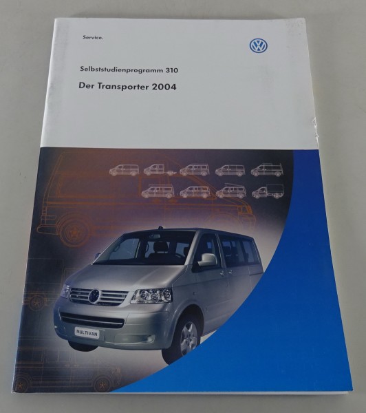 SSP 310 VW Selbststudienprogramm Service Training Der Transporter 2004 T5