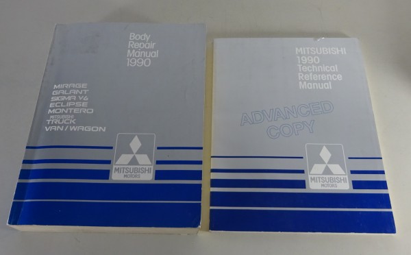 Workshop Manual Body Mitsubishi Truck, Van Wagon, Sigma V6, Galant... from 1990