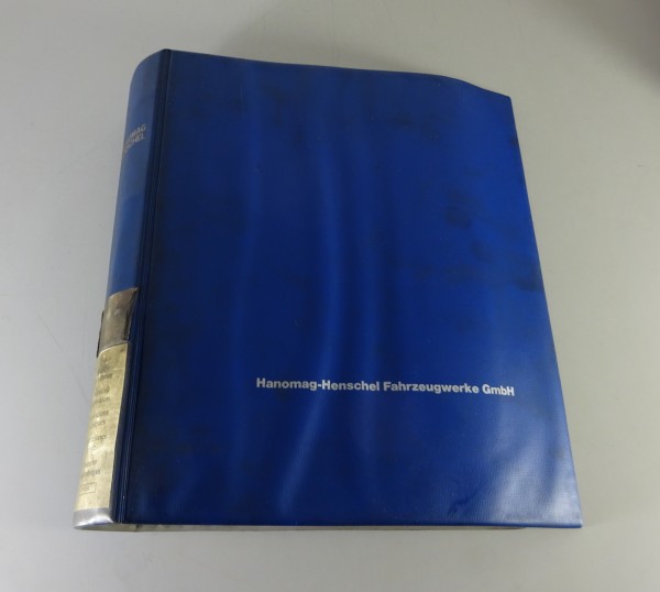 Service-Information Hanomag-Henschel Schnelltransporter F 20 - 36 Stand ab 1971