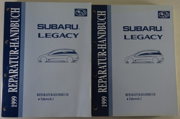 Werkstatthandbuch Subaru Legacy 1999 Fahrwerk 1 & 2 - Konvolut Stand 12/1998