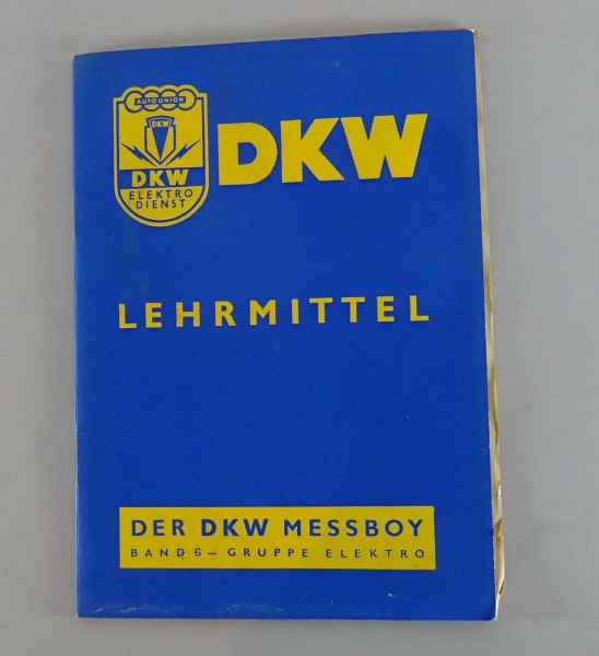Handbuch DKW Messboy Spezialwerkzeug für RT 125 / 200 / 250 / Hobby von 08/1953