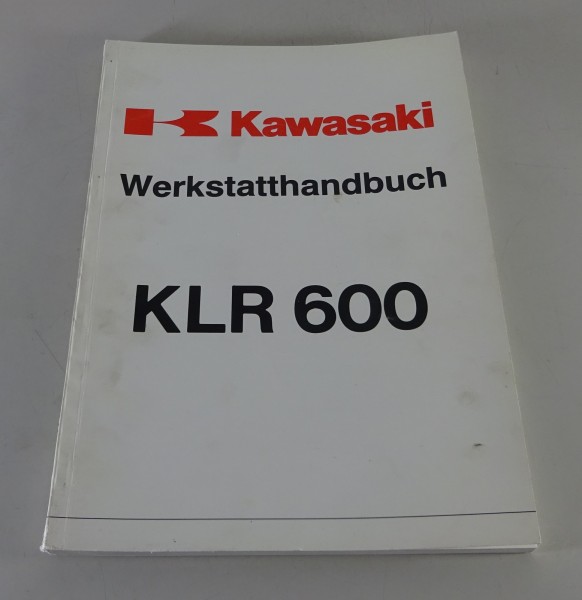Werkstatthandbuch / Reparaturleitfaden Kawasaki KLR 600 Stand 02/1984