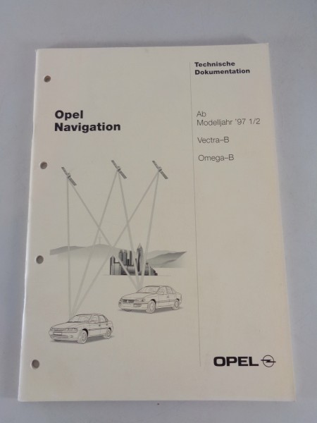 Technische Informationen Opel Navigation für Vectra B Omega B ab Modelljahr 1997
