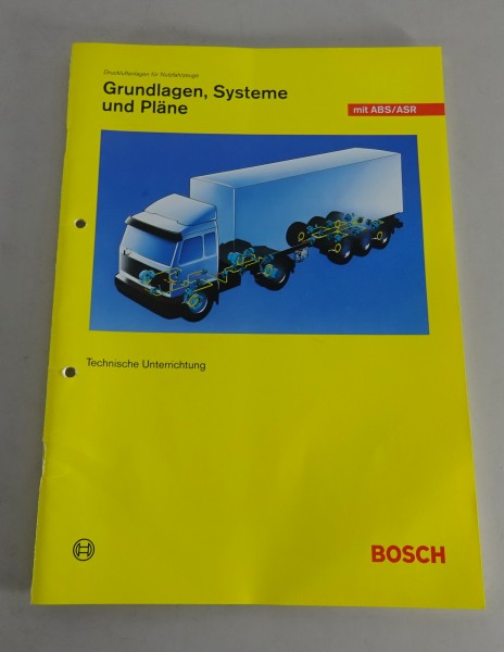 Technische Information Bosch Grundlagen Systeme und Pläne Stand 01/1994