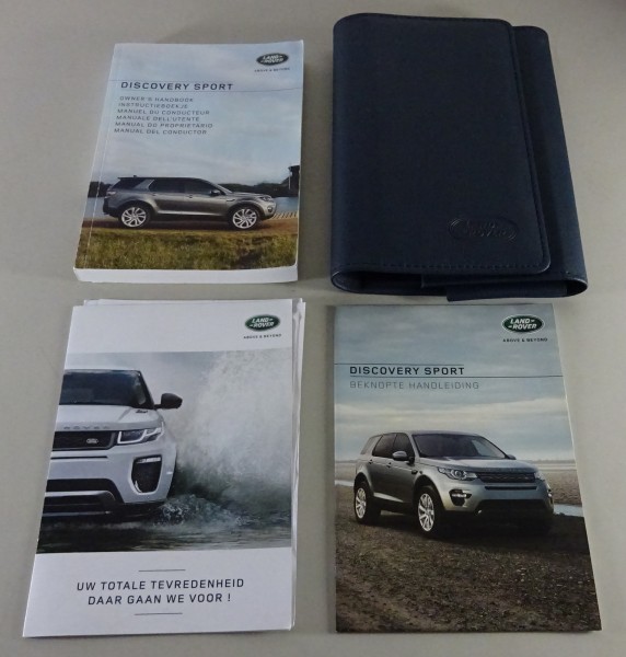 Bordmap met Instructieboekje Land Rover Discovery Sport Type L550 van 2015