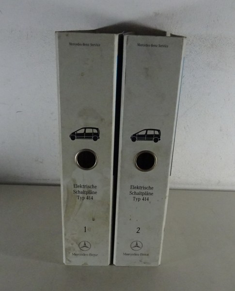 Werkstatthandbuch Elektrik Schaltpläne Mercedes-Benz Vaneo W414 Stand 03/2002