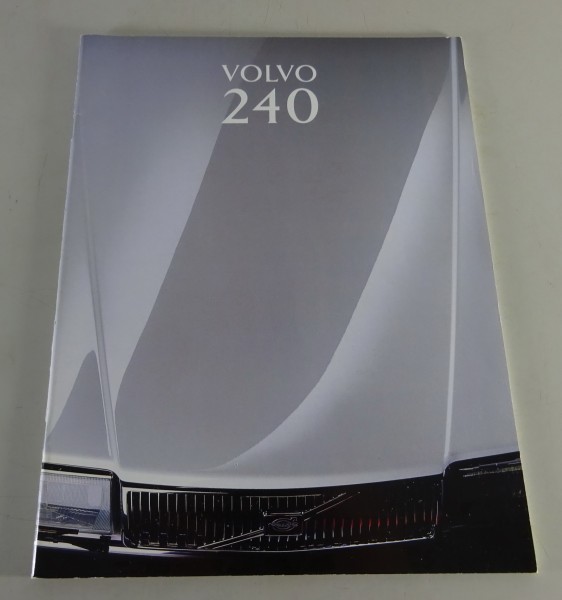 Prospekt / Broschüre Volvo 240 Stand 02/1993