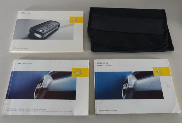 Bordmappe + Betriebsanleitung / Handbuch Opel Zafira B Stand 01/2007