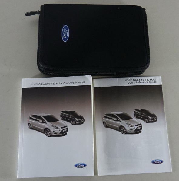 Owner's Manual / handbook + wallet Ford Galaxy / S-Max from 11/2013