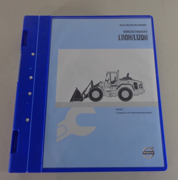 Werkstatthandbuch Volvo BM Radladader L110H / L120H Elektrische Anlage 2015