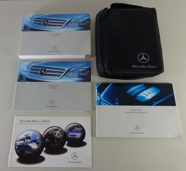 Bordmappe + Betriebsanleitung Mercedes Benz ML / M-Klasse W164 Stand 07/2005