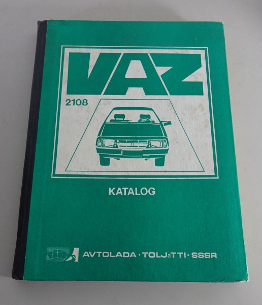 Ersatzteilkatalog Lada Samara 1100 / 1300 / 1500 VAZ 2108 3-Türer Ausgabe 1989