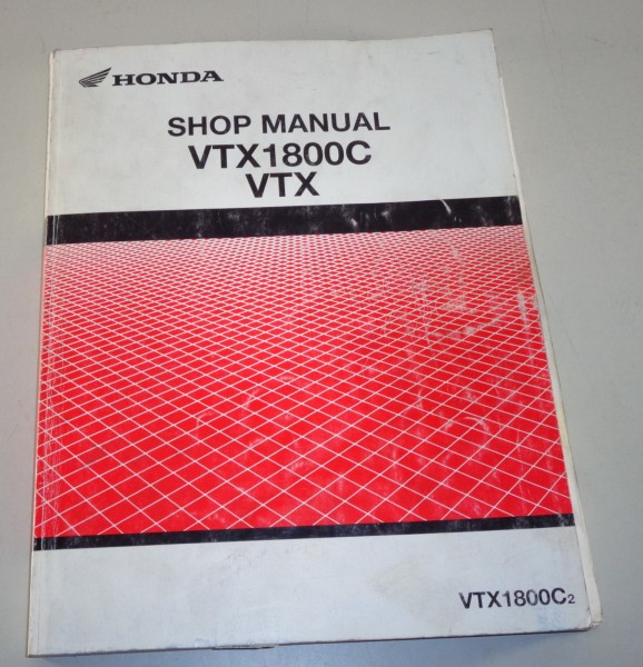 Workshop Manual Honda VTX 1800 C from 2001