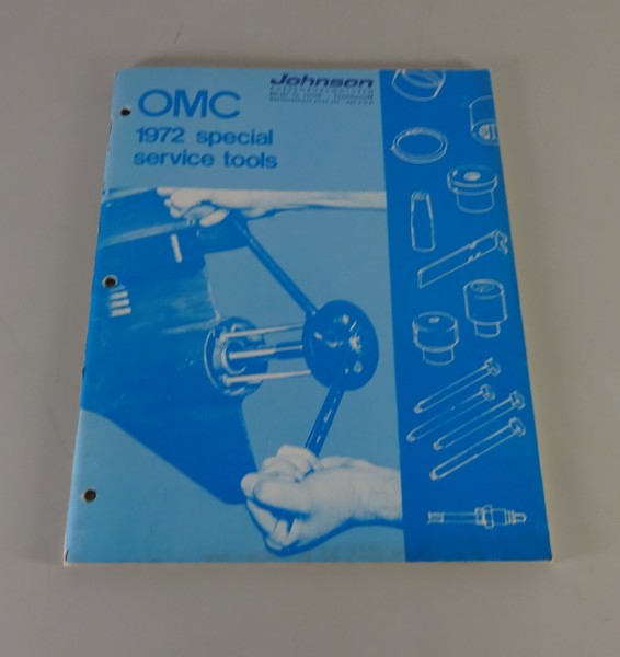 Parts-Catalog / Teilekatalog OMC Johnson Außenborder / Outboards von 1972