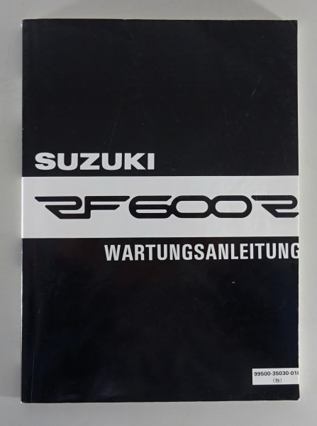 Werkstatthandbuch / Wartungsanleitung Suzuki RF 600 R Sporttourer von 01/1993