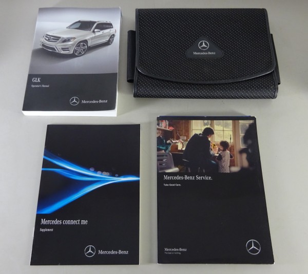 Wallet + Owner´s Manual / Handbook Mercedes-Benz GLK Typ X 204 from 2015