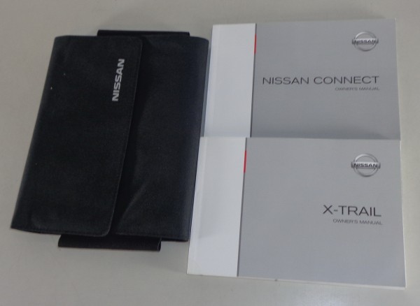 Owner's Manual + Wallet Nissan X-Trail from 08/2014