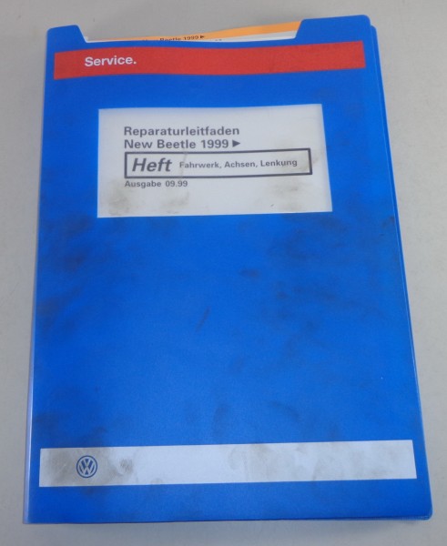 Werkstatthandbuch VW Beetle ab 1999 Fahrwerk, Achsen, Lenkung Stand 9/1999