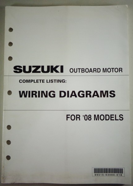 Wiring Diagrams Suzuki Outboard Motor For 2008 Models
