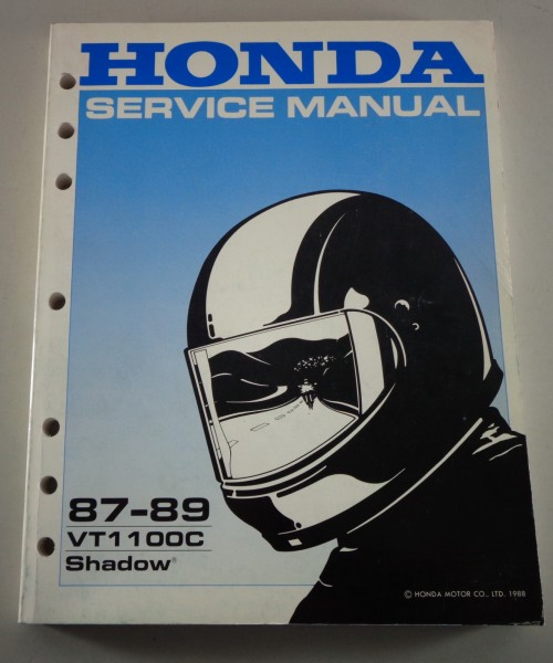 Workshop Manual / Werkstatthandbuch Honda VT 1100 C Shadow from 1988